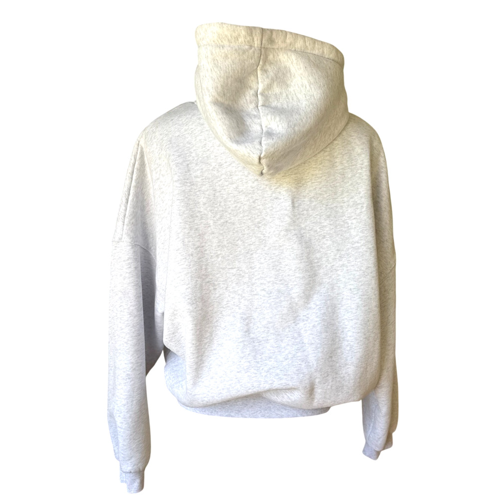 Comfrt Cloud Zip Hoodie Mega in Storm Light Gray Size Small Oversized Fit - Picture 4 of 7